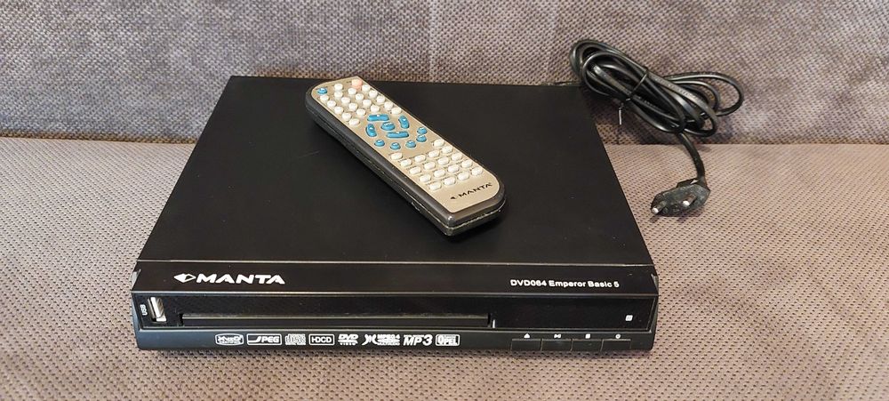 Odtwarzacz Manta DVD064 Emperor Basic5 + pilot + instrukcja
