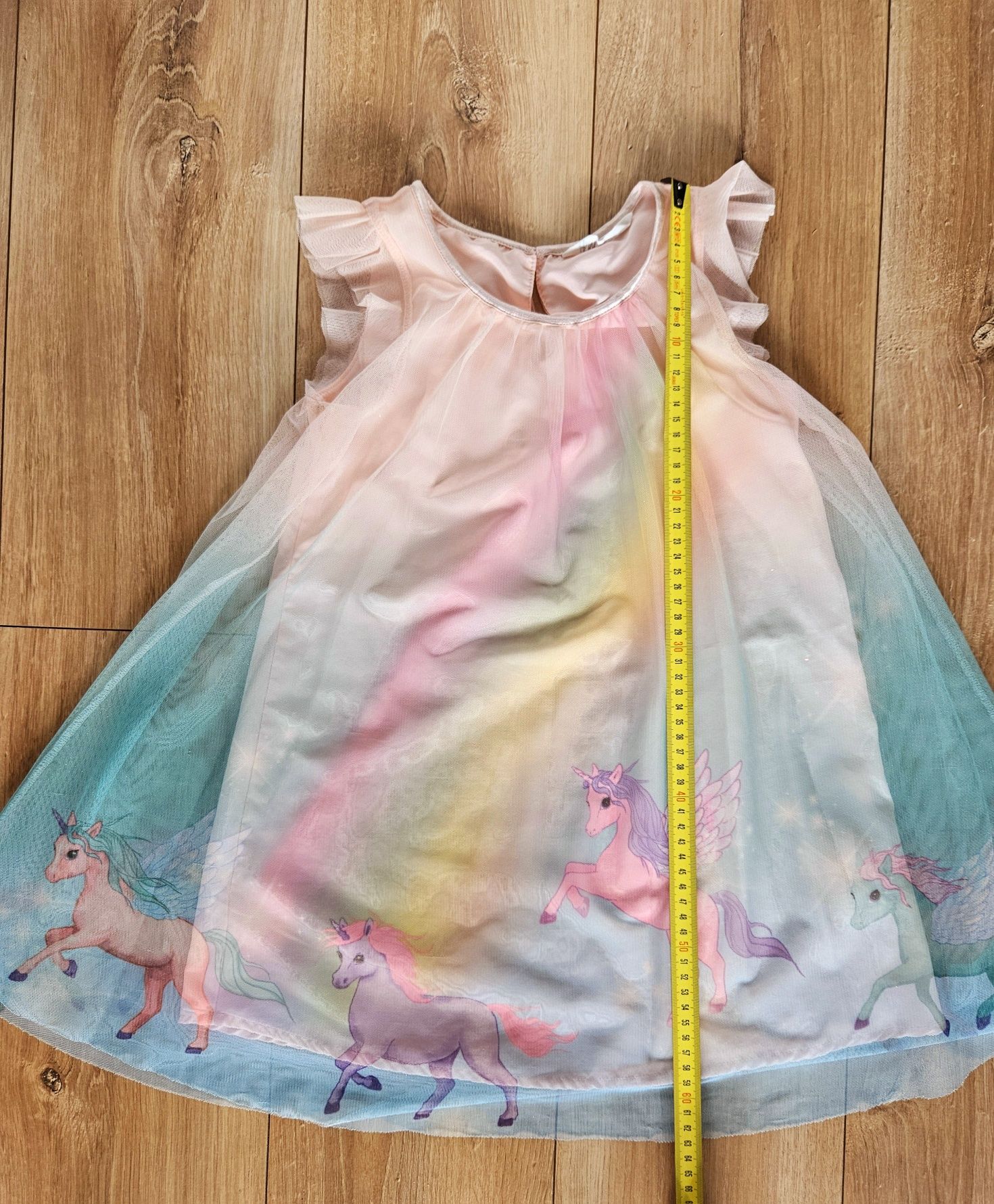 Sukienka h&m jednorożec 122