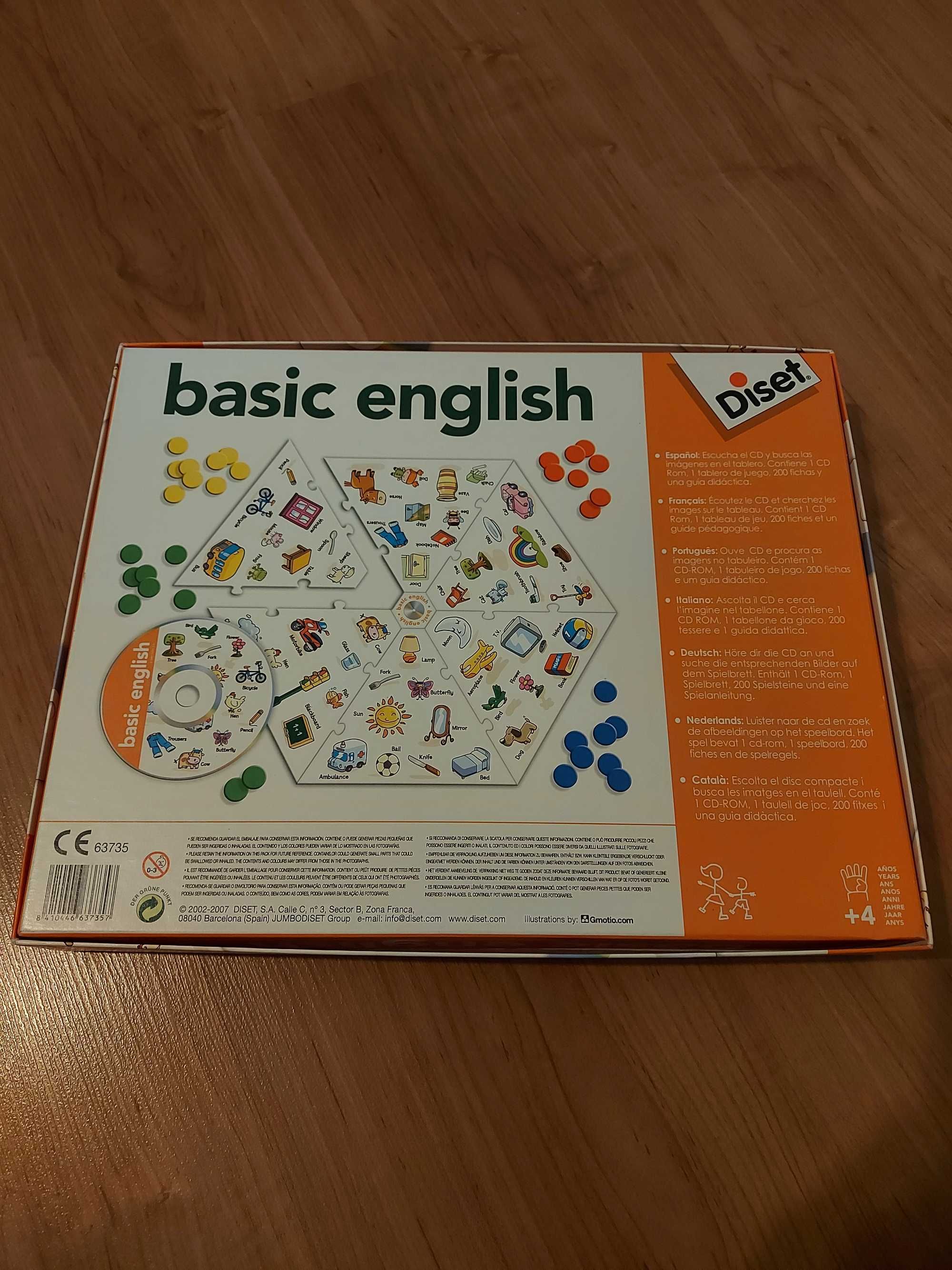 Brinquedo educativo - Basic english