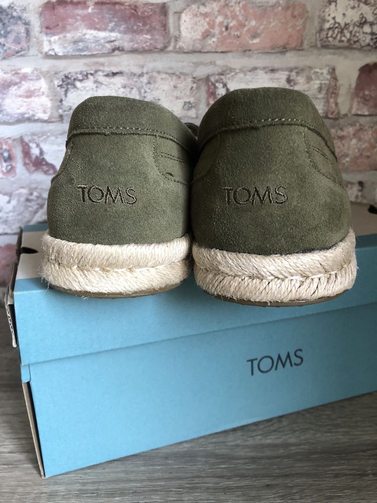 Макасини замшеві «TOMS” чоловічі