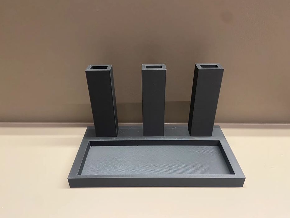 Porta Escovas de Dentes e Pasta de Dentes Moderno