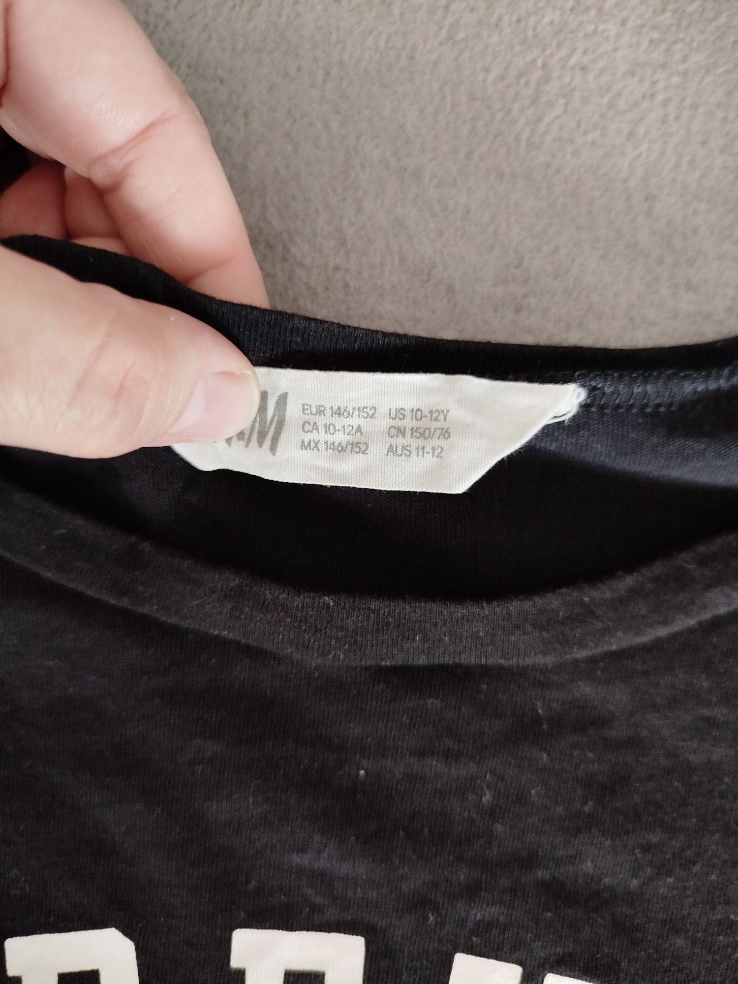 Top dziewczęcy 146/152 H&M