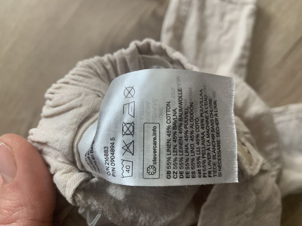 Komplet do chrztu, garnitur H&M 80