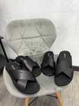 Шлёпанцы кожа Baldinini 40-45 BLACK