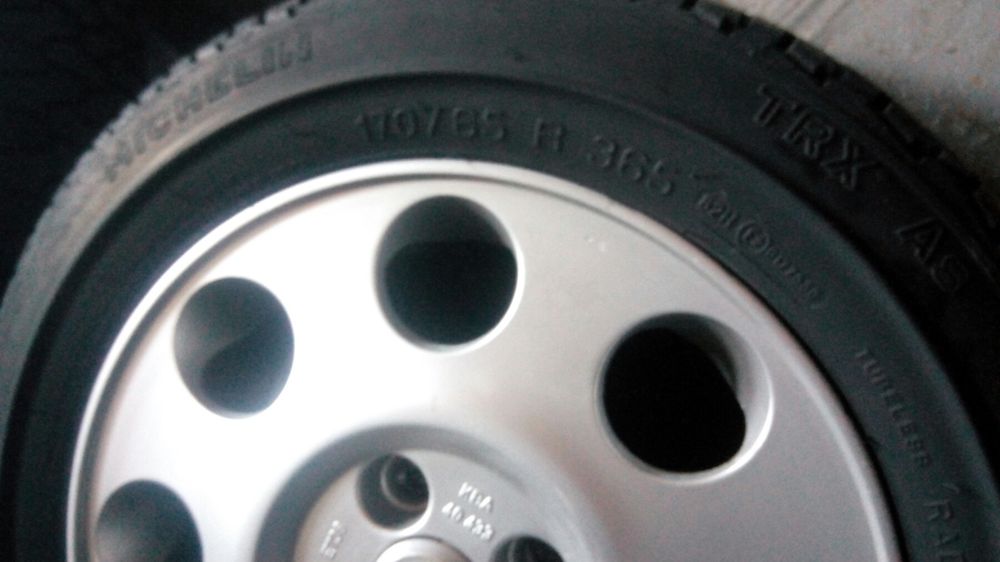 Колеса MICHELIN TRX от VW Scirocco Cheetah 1983-84 R365mm