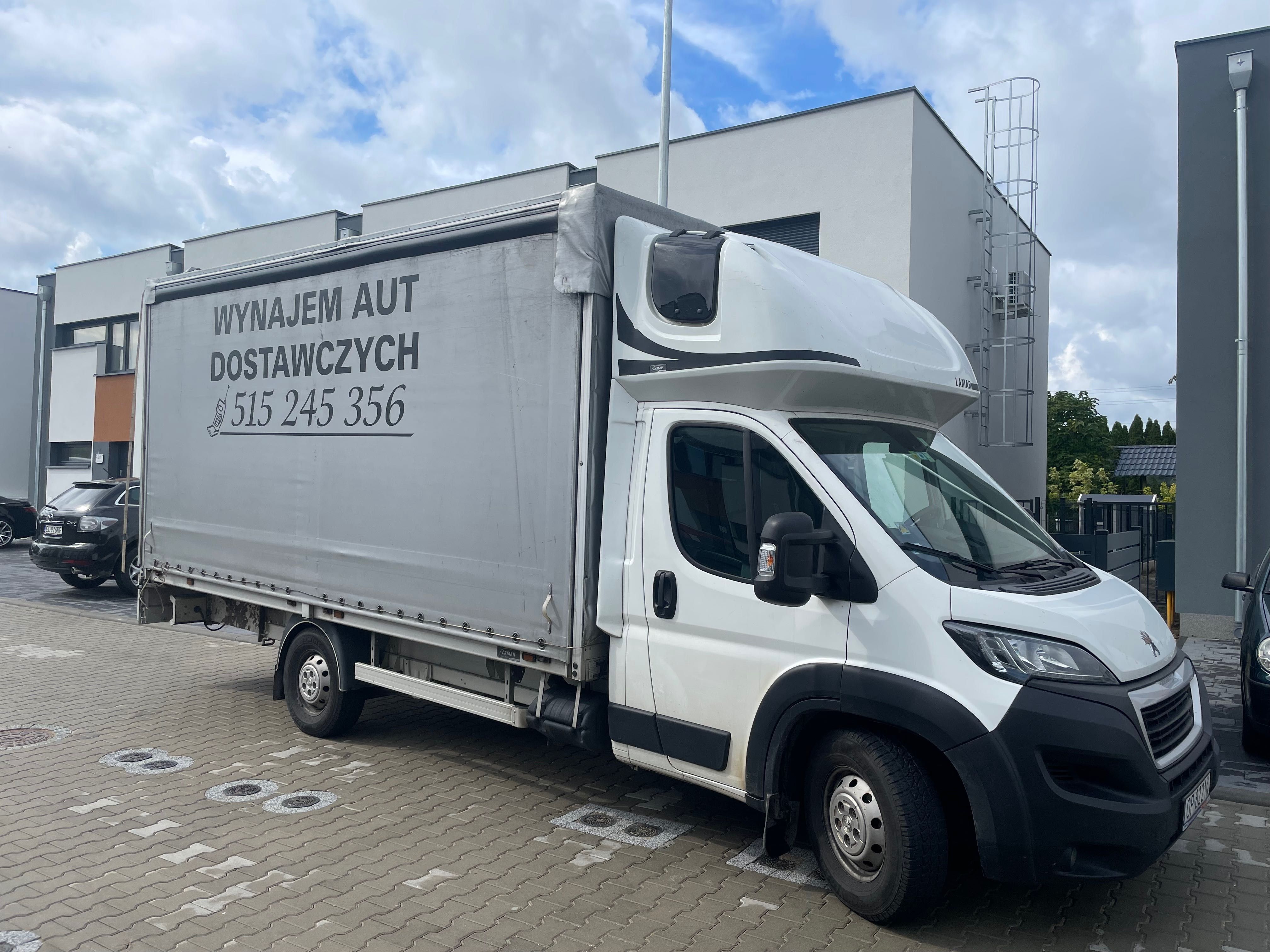 Wynajem aut / Wypożyczalnia Samochodów Dostawczych / Wynajem busów