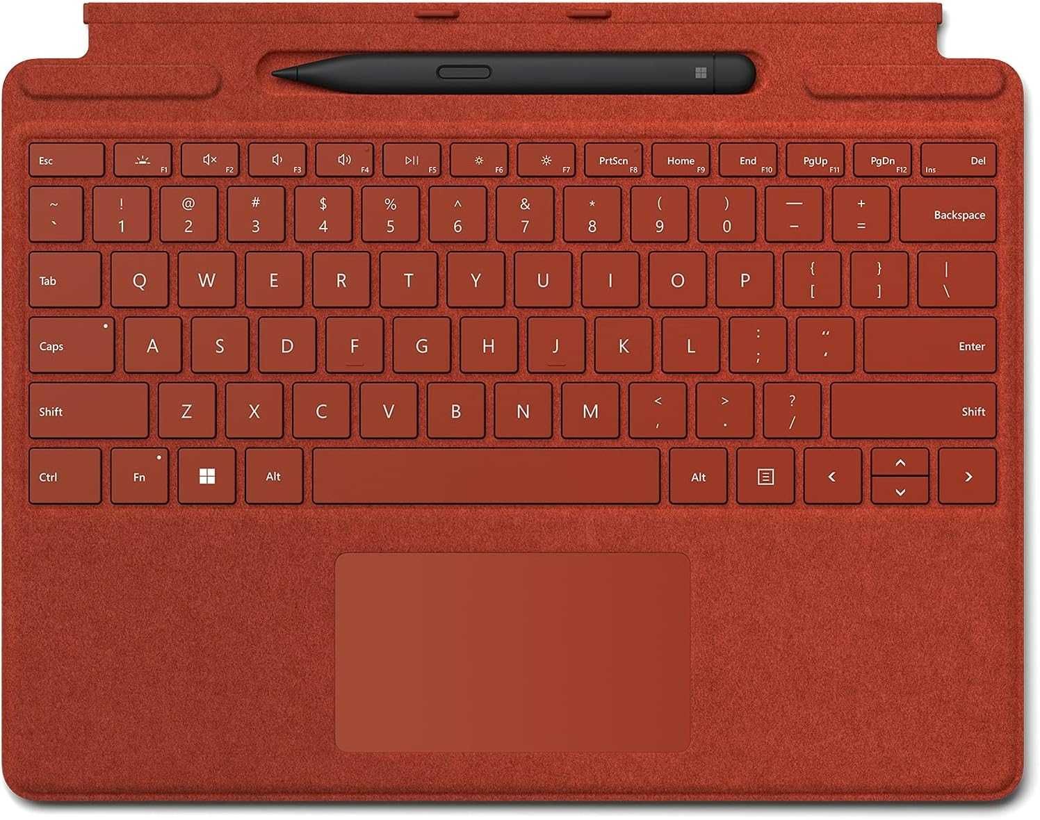 Microsoft Surface Pro Signature Keyboard (RED) + Slim Pen 2 - NOVO