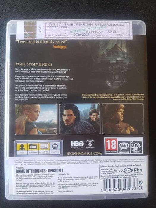 PlayStation 3 Guerra dos Tronos