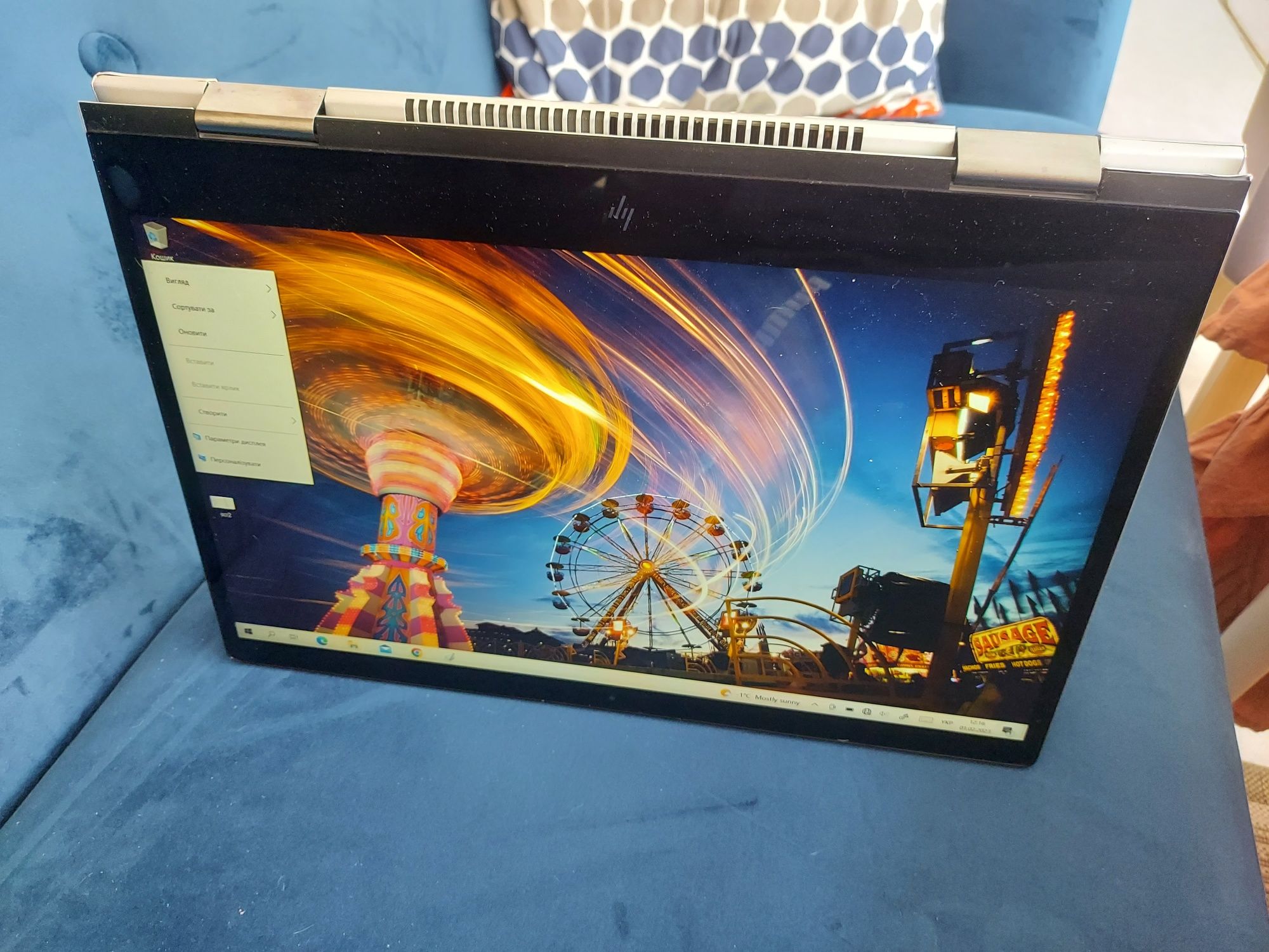 Топ-трансформер HP ENVY X360, i5-8250U (3,4GHz), IPS, 8GB, SSD NVmE