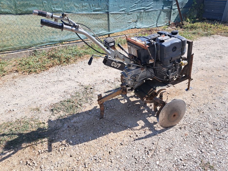 Motoenxada Lombardini 10cv arranque eléctrico