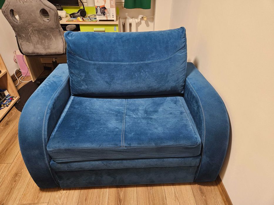 Sofa kala 90 amerykanka powierzchnia spania 90x207 kanapa łóżko