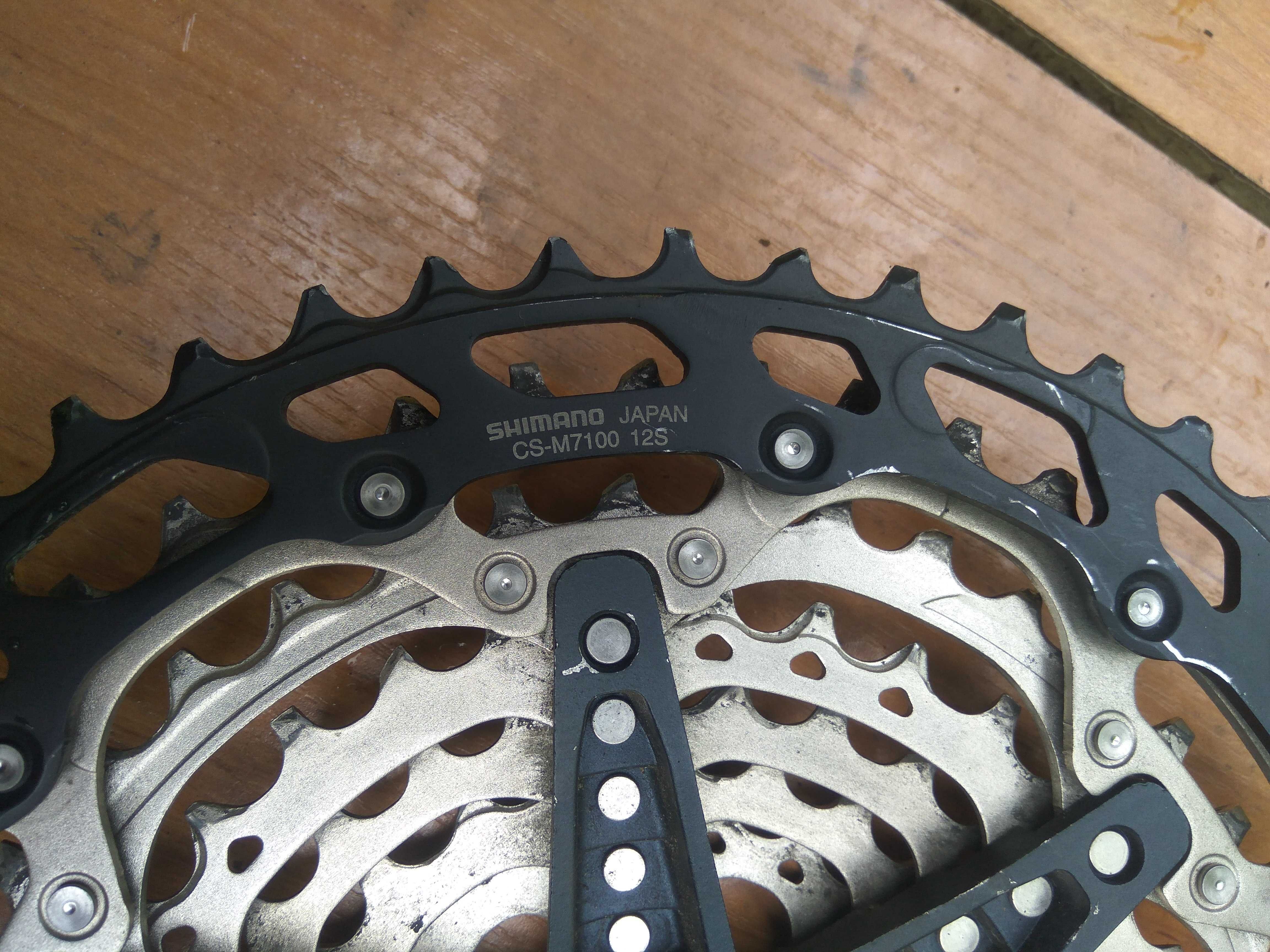 SHIMANO SLX CS-M7100 MicroSpline pająk kasety 12SPEED Polecam