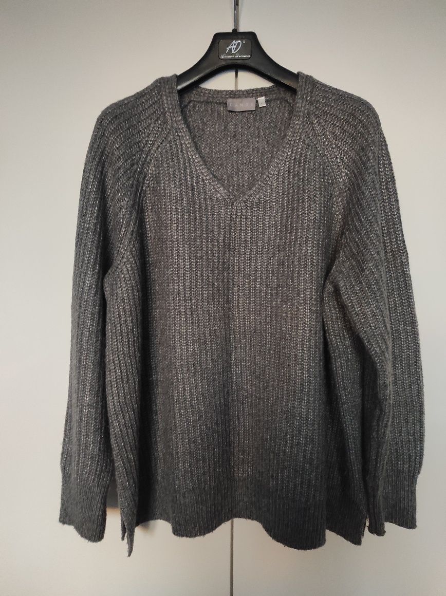 Szary damski sweter C&A rozmiar L.