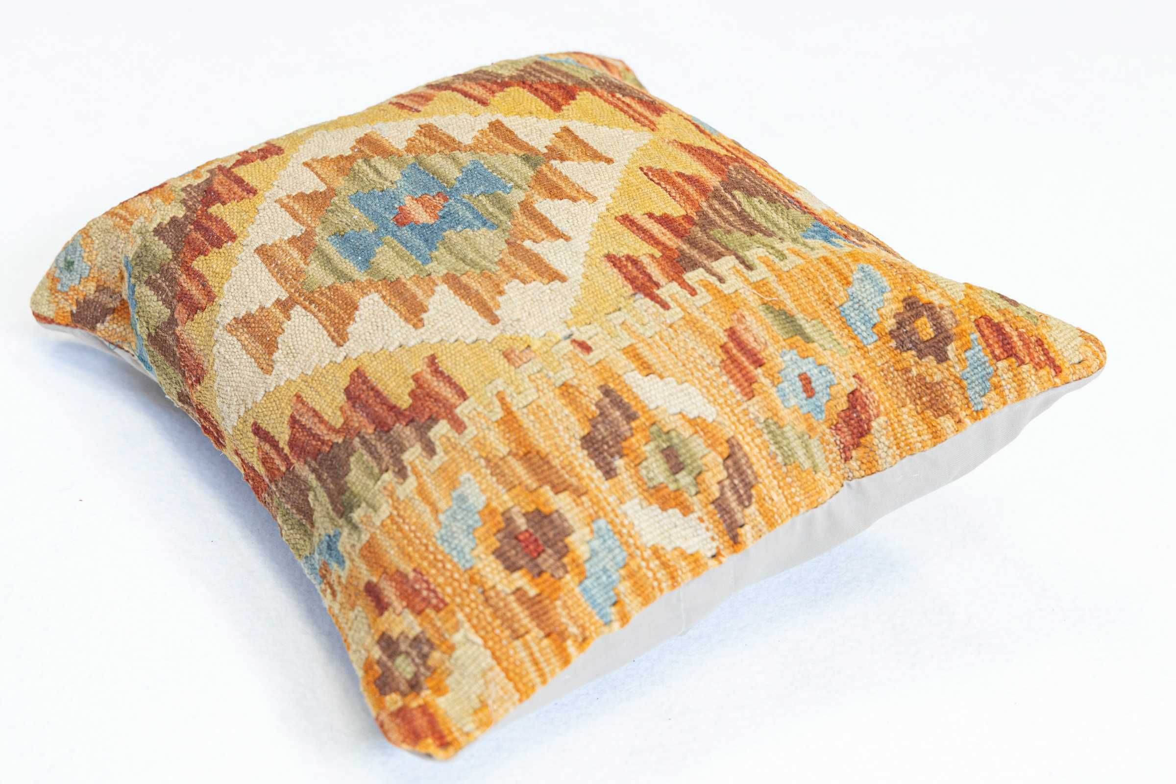 almofada kilim afegão manual