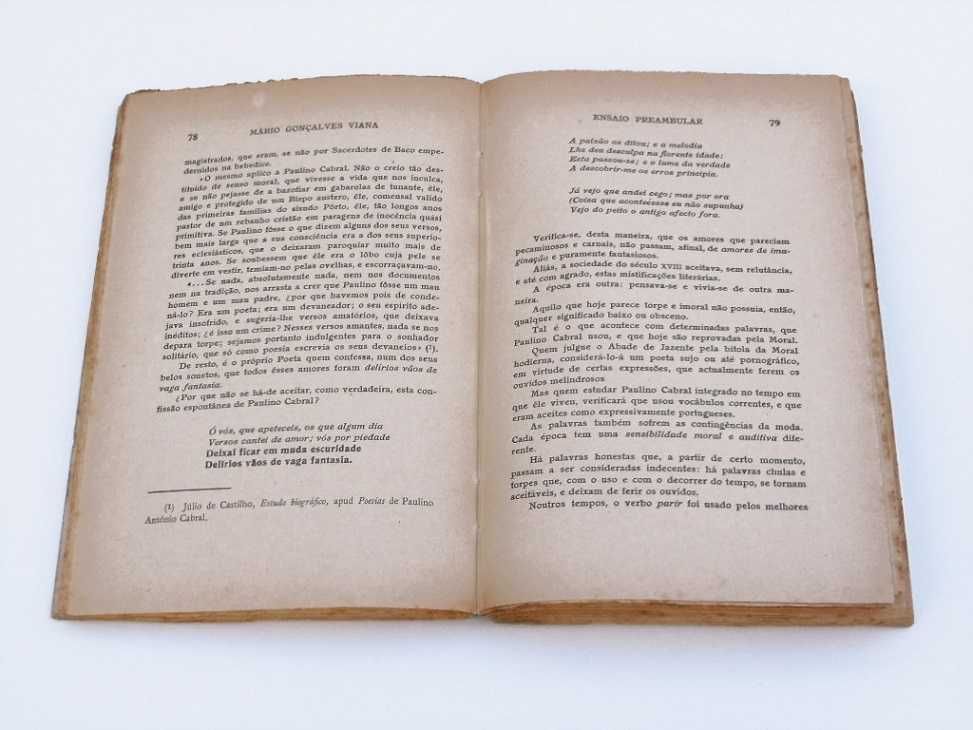 Paulino António Cabral - Poesias