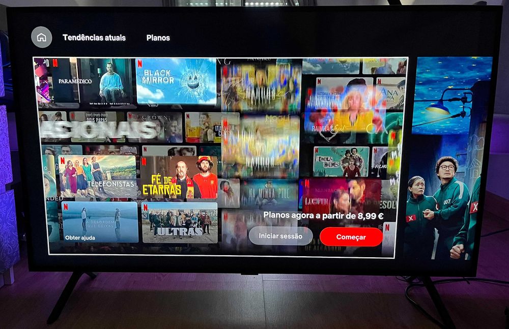TV Samsung 50 4k (avaria na tela)