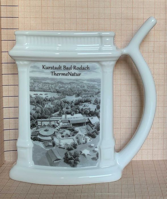 Pijałka porcelanowa Bad Rodach Niemcy ThermeNatur
