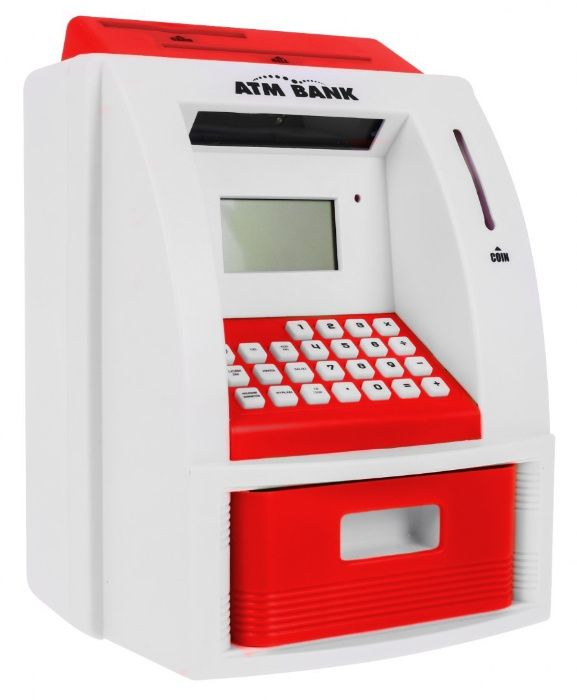 Super skarbonka- bankomat! Polskie nominały! 4 kolory!