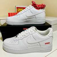 Nike Air Force 1 Low Supreme Białe 40