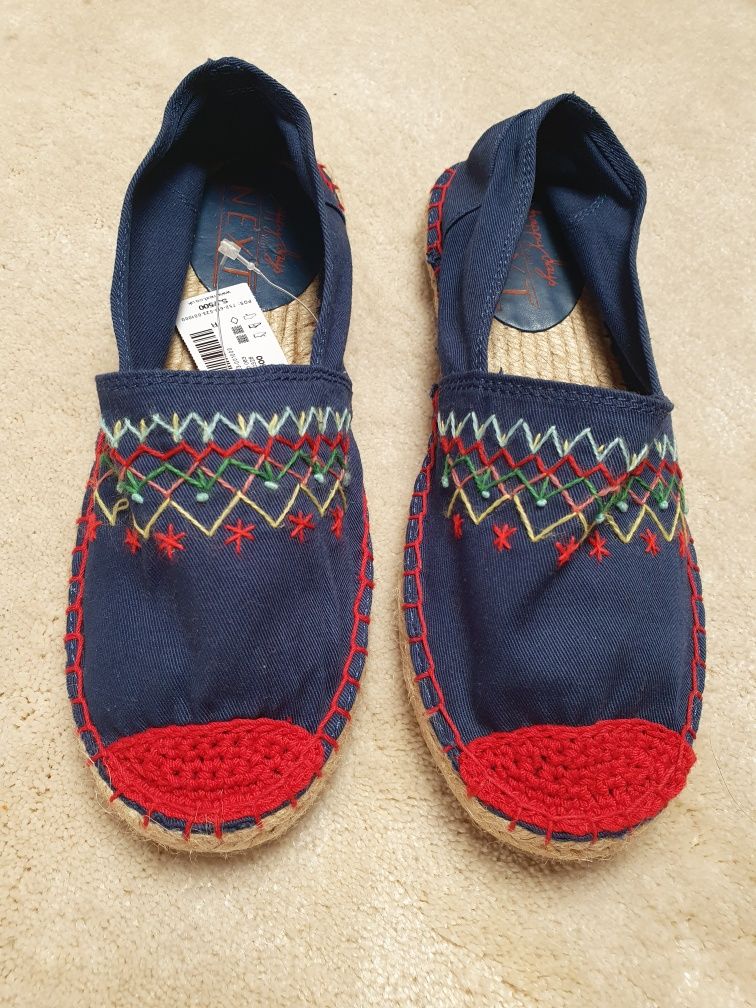 Nowe espadryle Next rozm 33