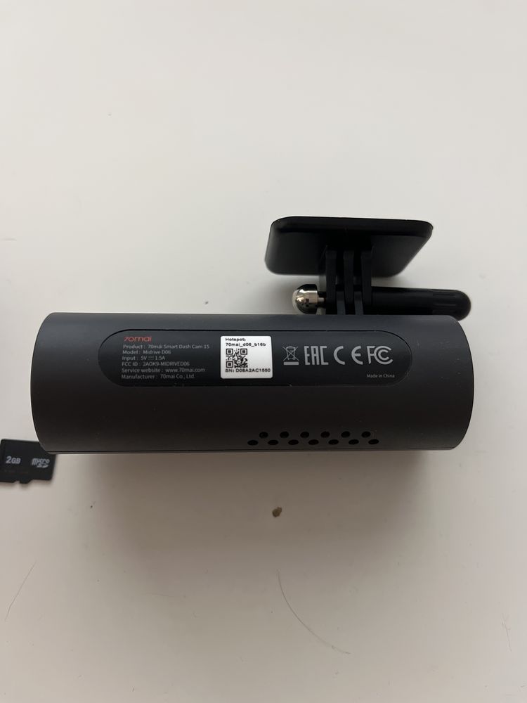Kamerka samochodowa 70mai Smart Dash Cam 1S. Wideorejestrator