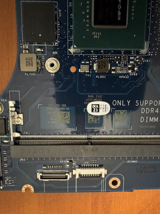 Dell precision 5510 материнська плата