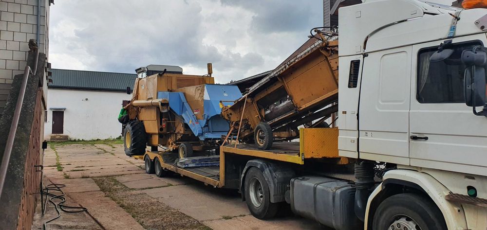 Transport/Niskopodwozie/Platforma/Koparka/Kombajn/Harvester/