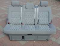 VW T5 MULTIVAN fotel kanapa łóżko tył LLL