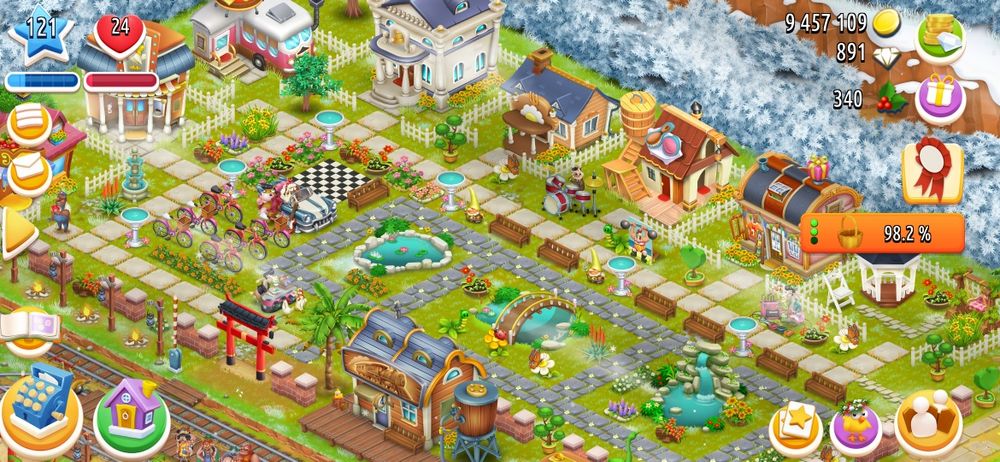 Аккаунт Hay day 121