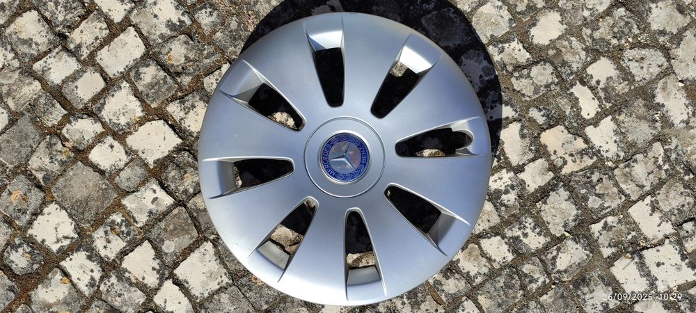 4 Tampas Mercedes Benz jante 16