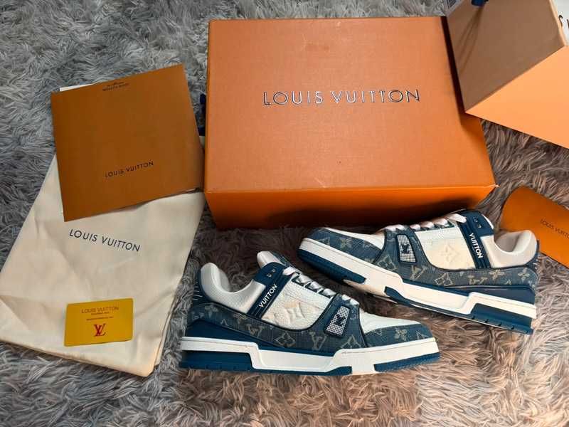 "koszykówki "Louis_Vuitton_Trainer_Blue Roz.43