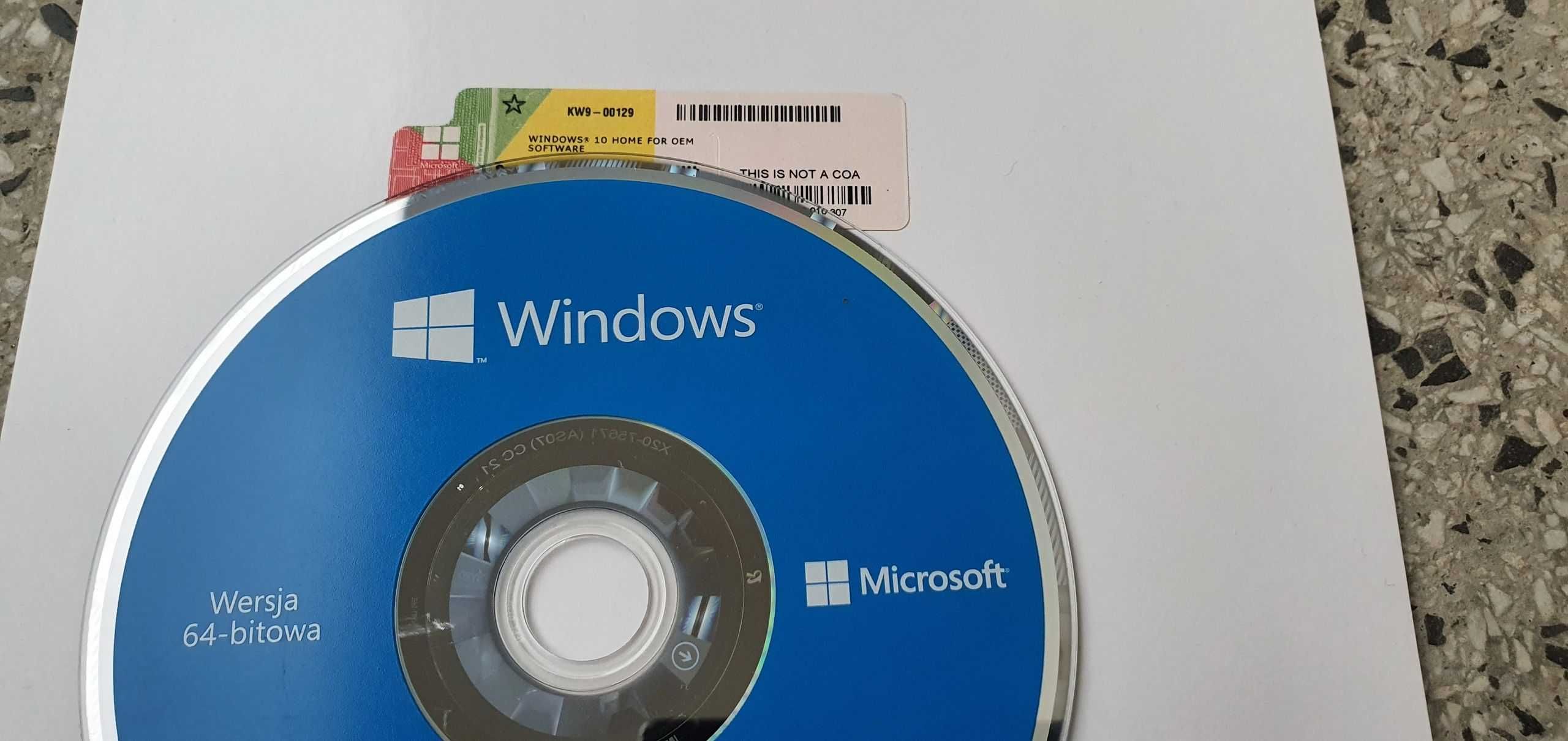 System operacyjny Microsoft Windows 10 Home 64-bit