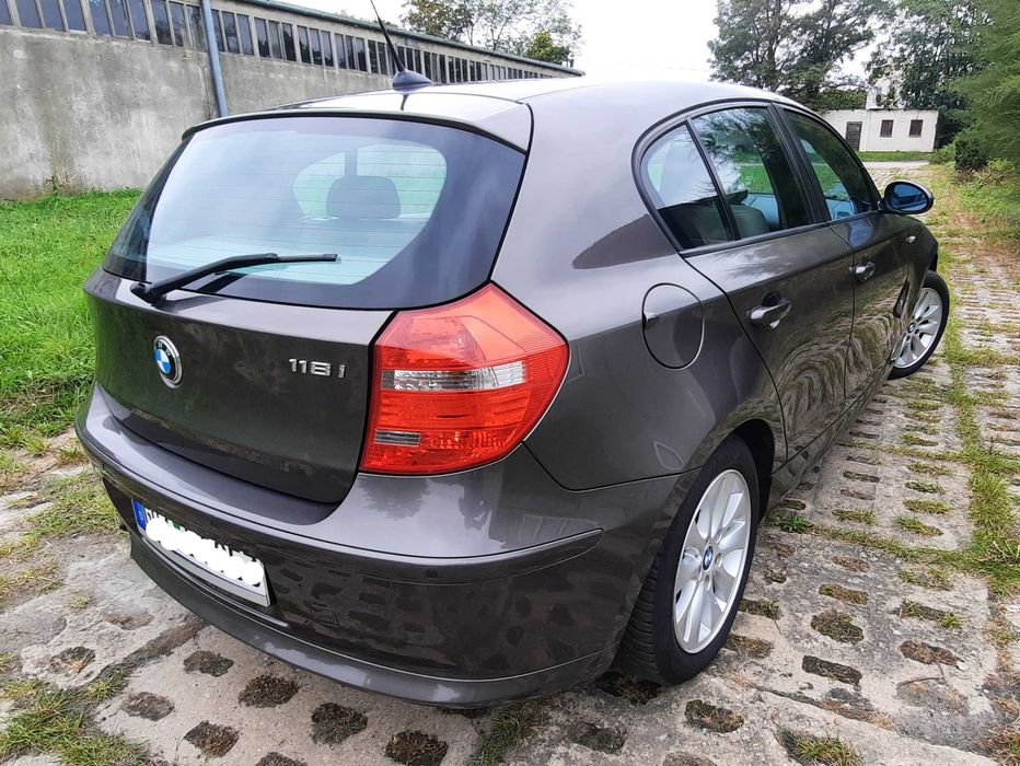 BMW 118i 2.0 143KM 07r Automat Pełne wyposażenie Super stan Z Niemiec!