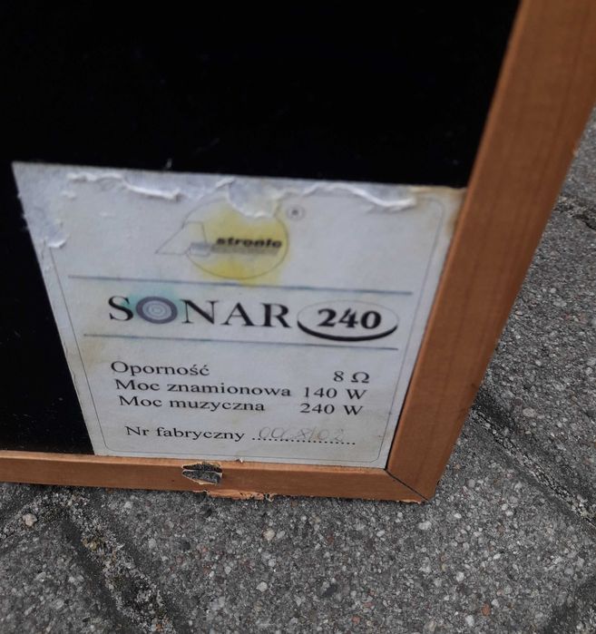 Kolumna Sonar 240  - 1 sztuka