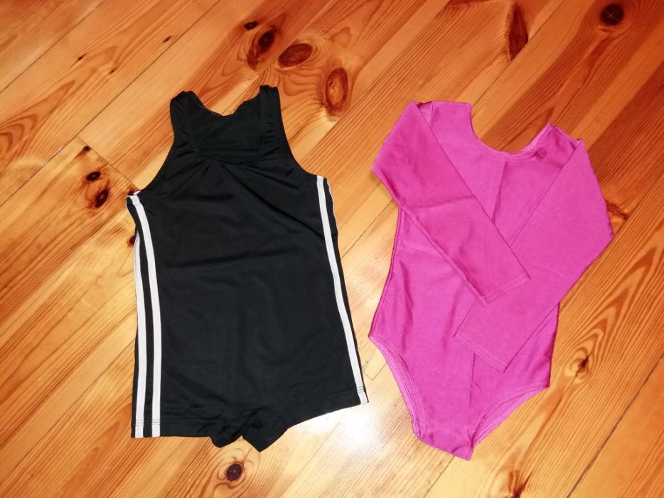 Купальник гімнастичний для танців гімнастики танцев