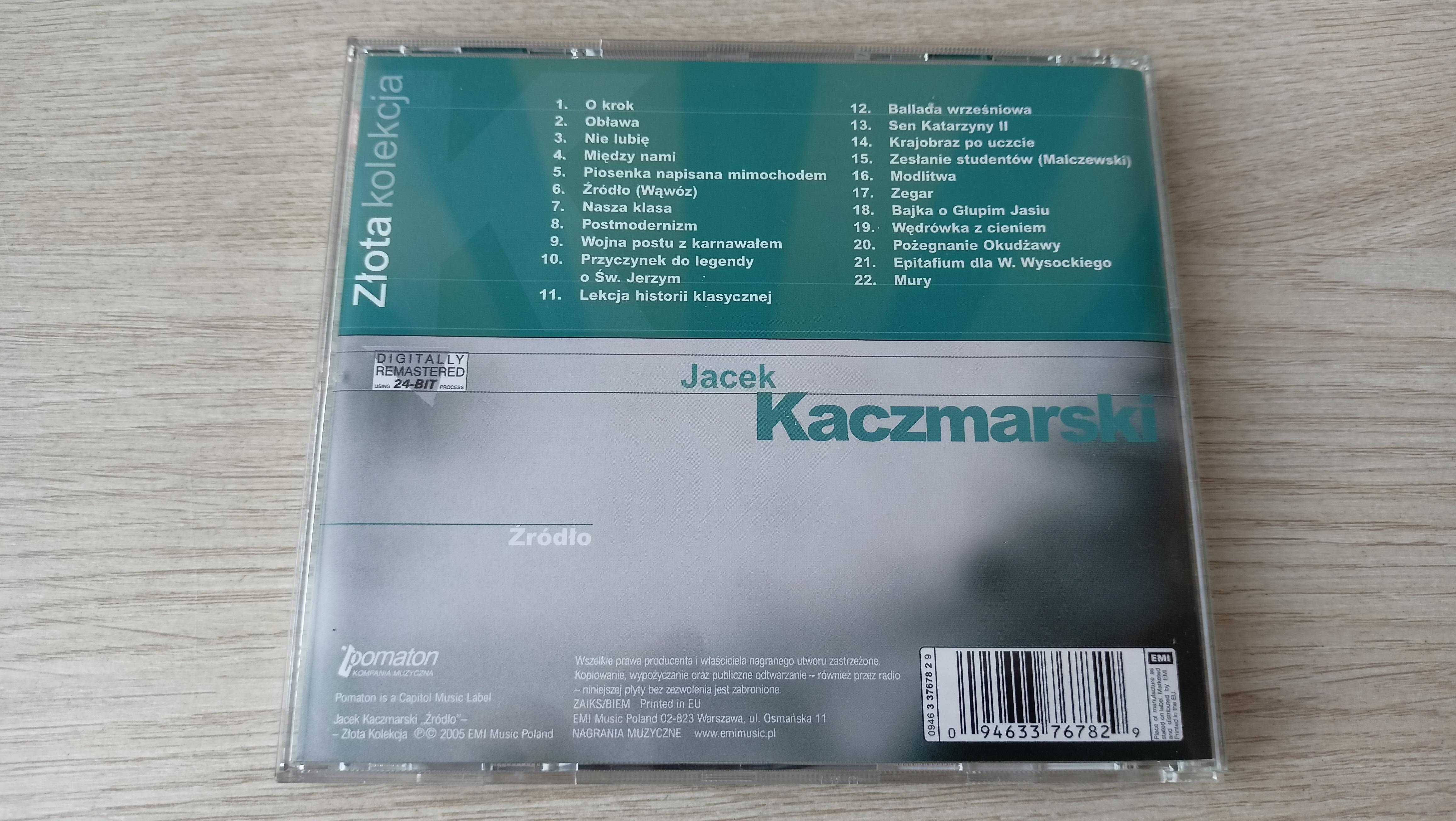 Album CD: Jacek Kaczmarski - Źródło (Złota Kolekcja)