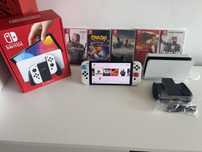 Sprzedam Nintendo Switch Oled +gry