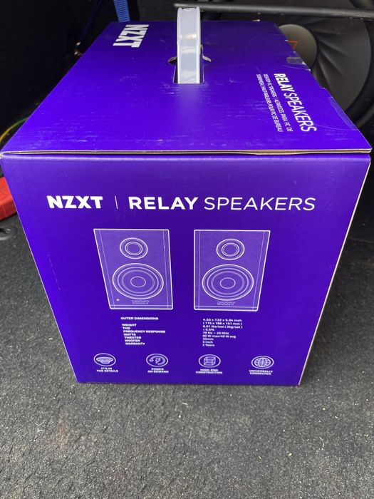 Colunas NZXT 80w NOVAS