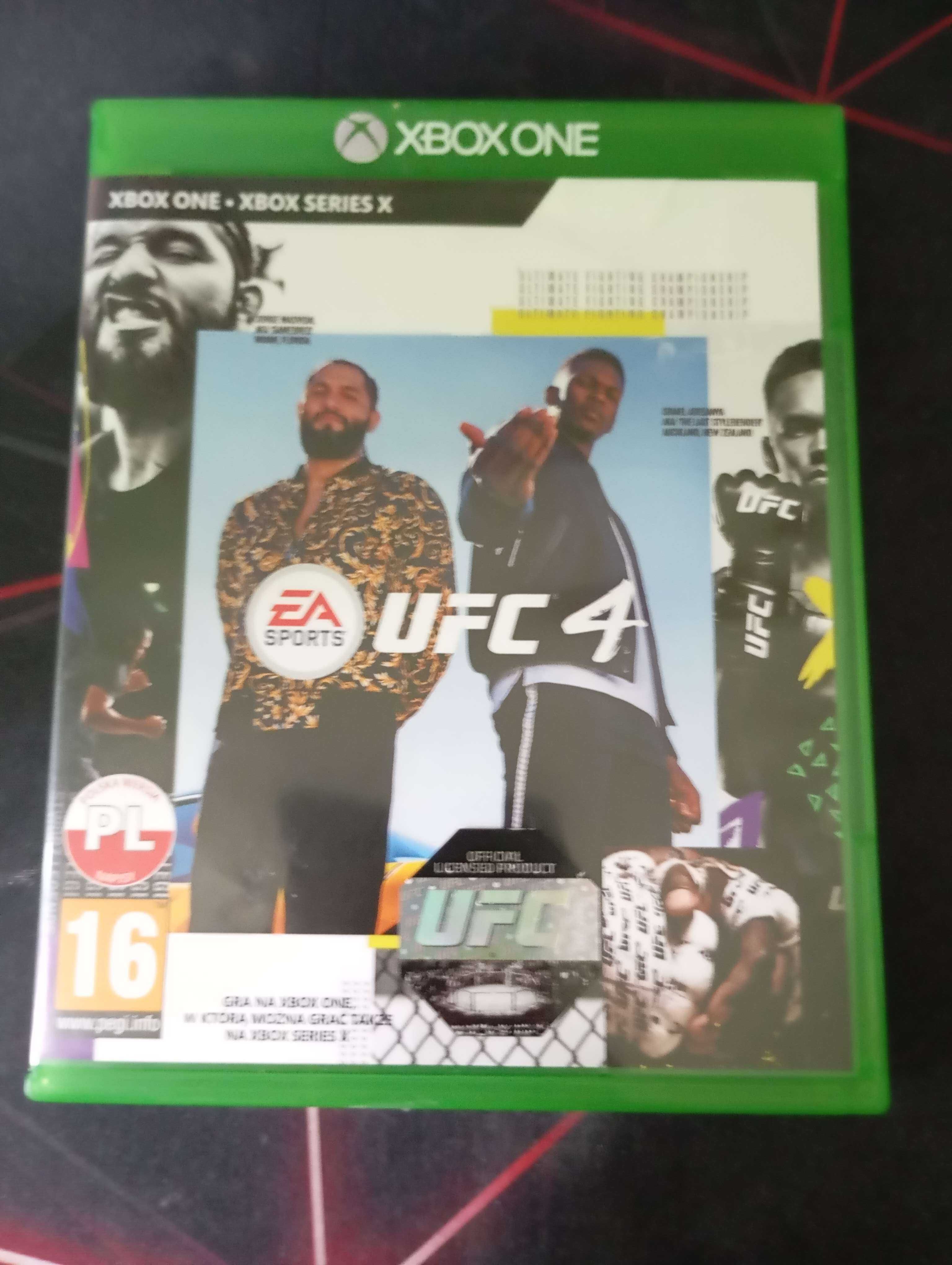 gra UFC 4 xbox one