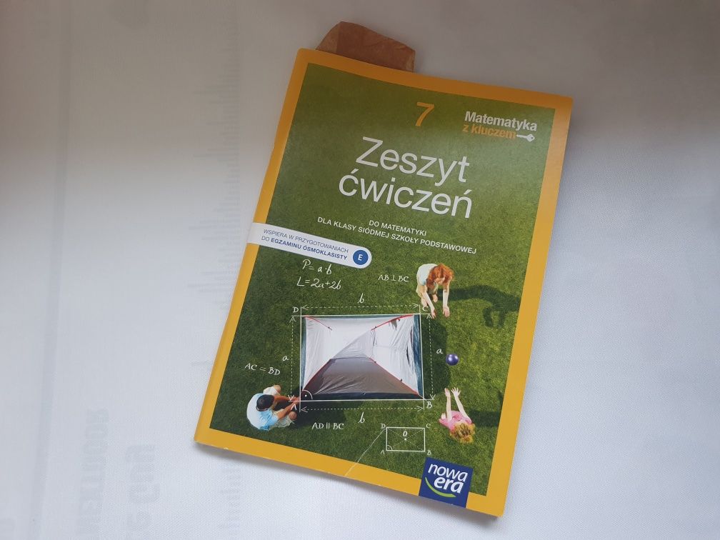 Zeszczyty ćwiczeń kl7 Matematyka Chemia Fizyka , Geografia , Biologia