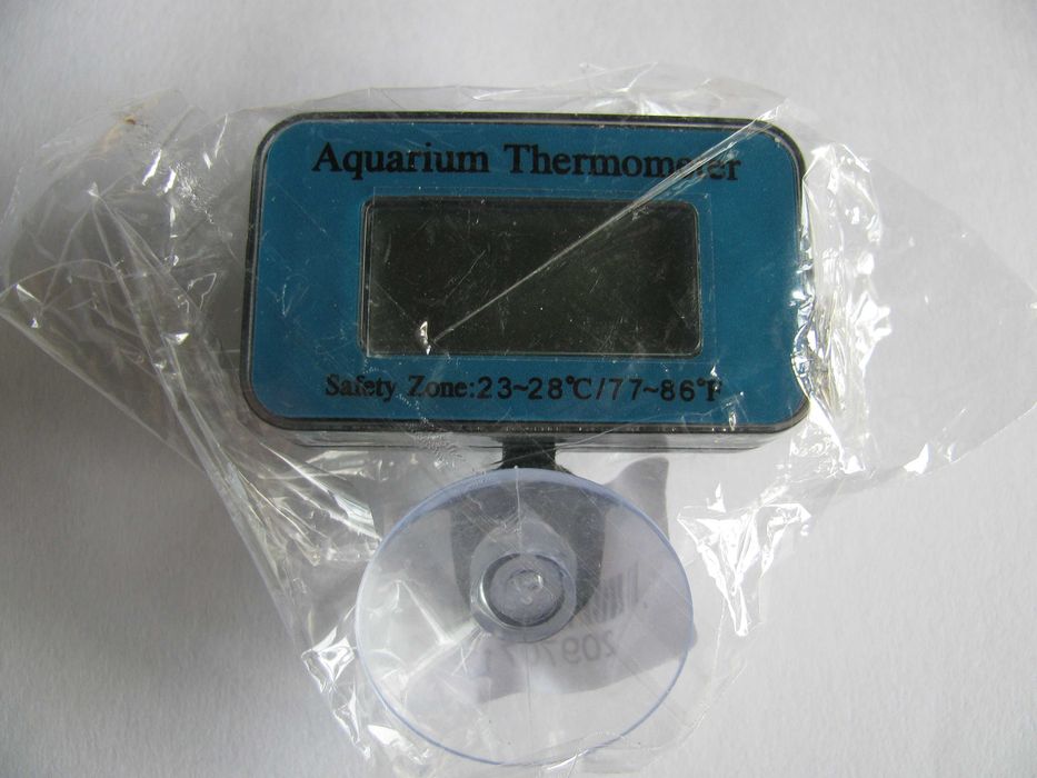 Termómetro digital submersível para aquários