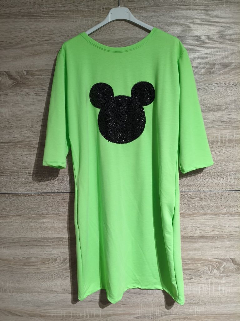 Sukienka neon Miki xl
