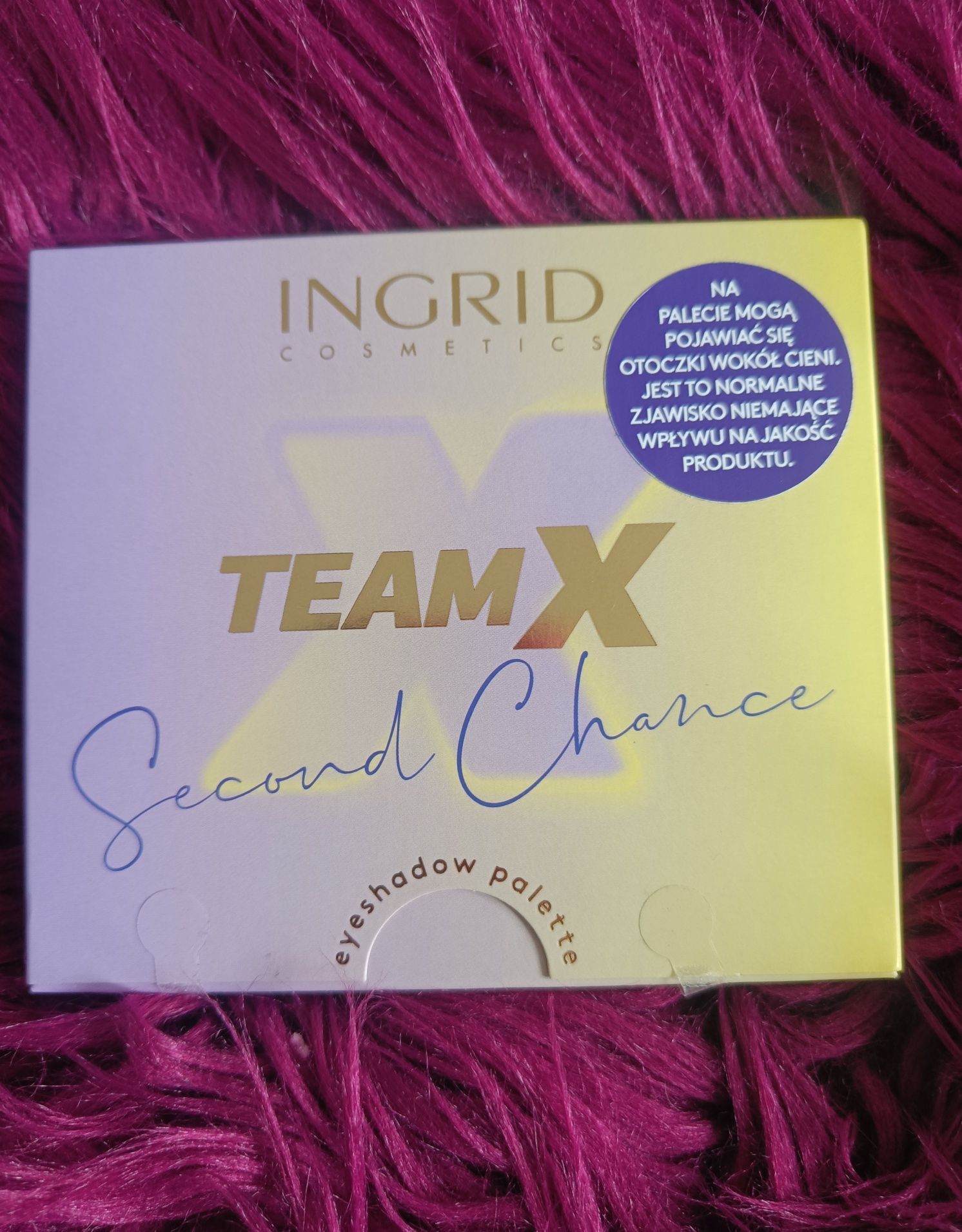 Paleta cieni Team X second chance