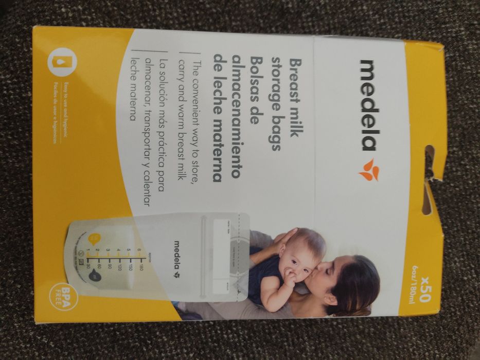 Bolsas de congelaçao leite materno 40 unidades