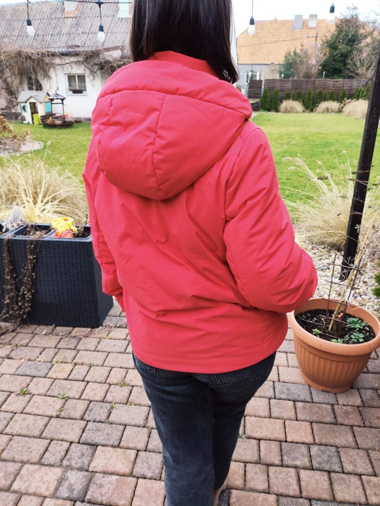 Kurtka puchowa Uniqlo kaczy puch puffer jak nuptse ciepła