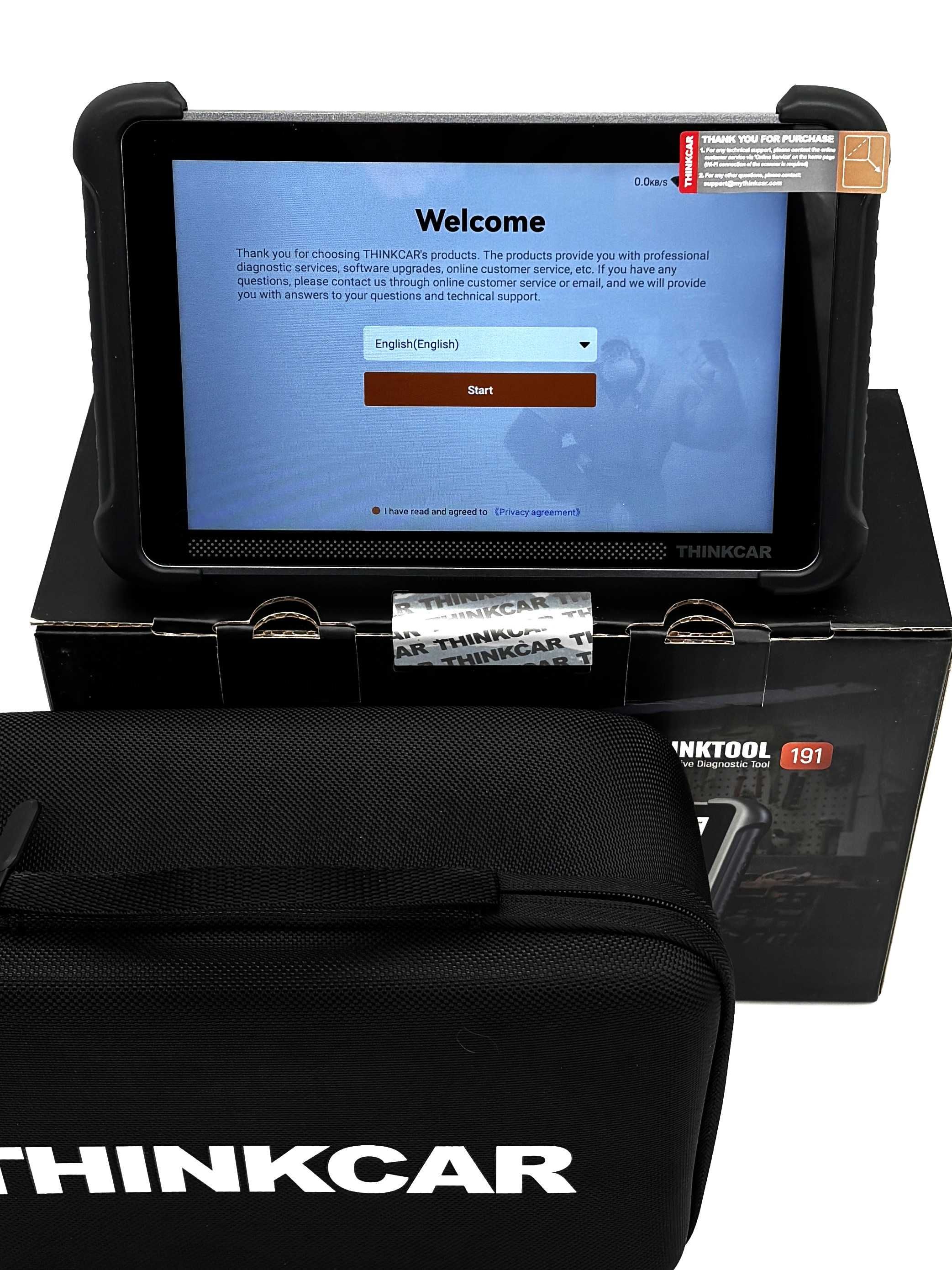 Автосканер THINKCAR THINKTOOL 191 Три роки оновлень, два роки гарантії