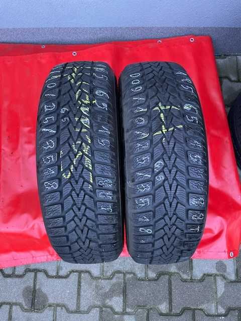 2 opony używane 185/65/15 Dunlop Winter-Response 2