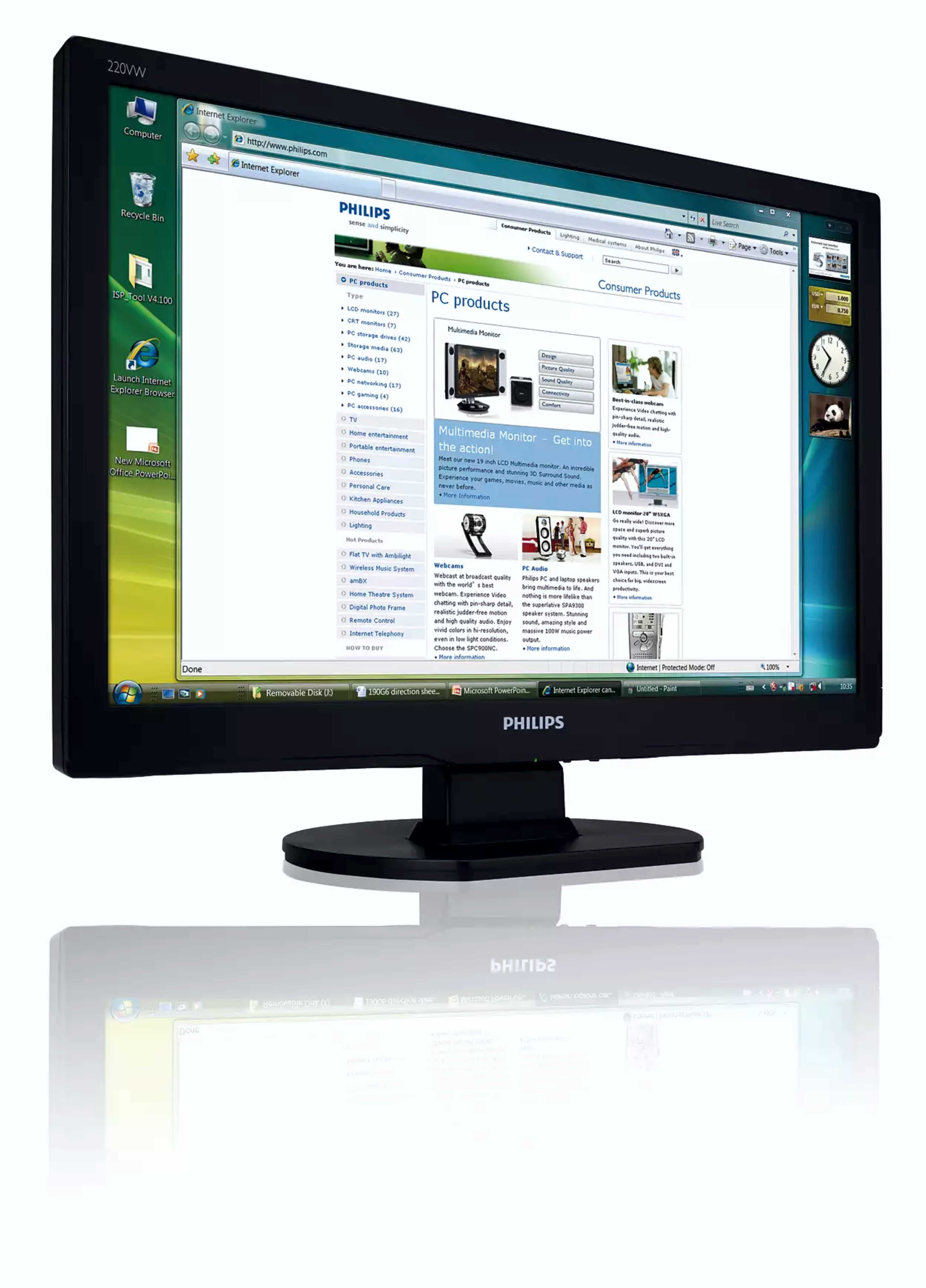 monitor PHILIPS 22" stan bardzo dobry