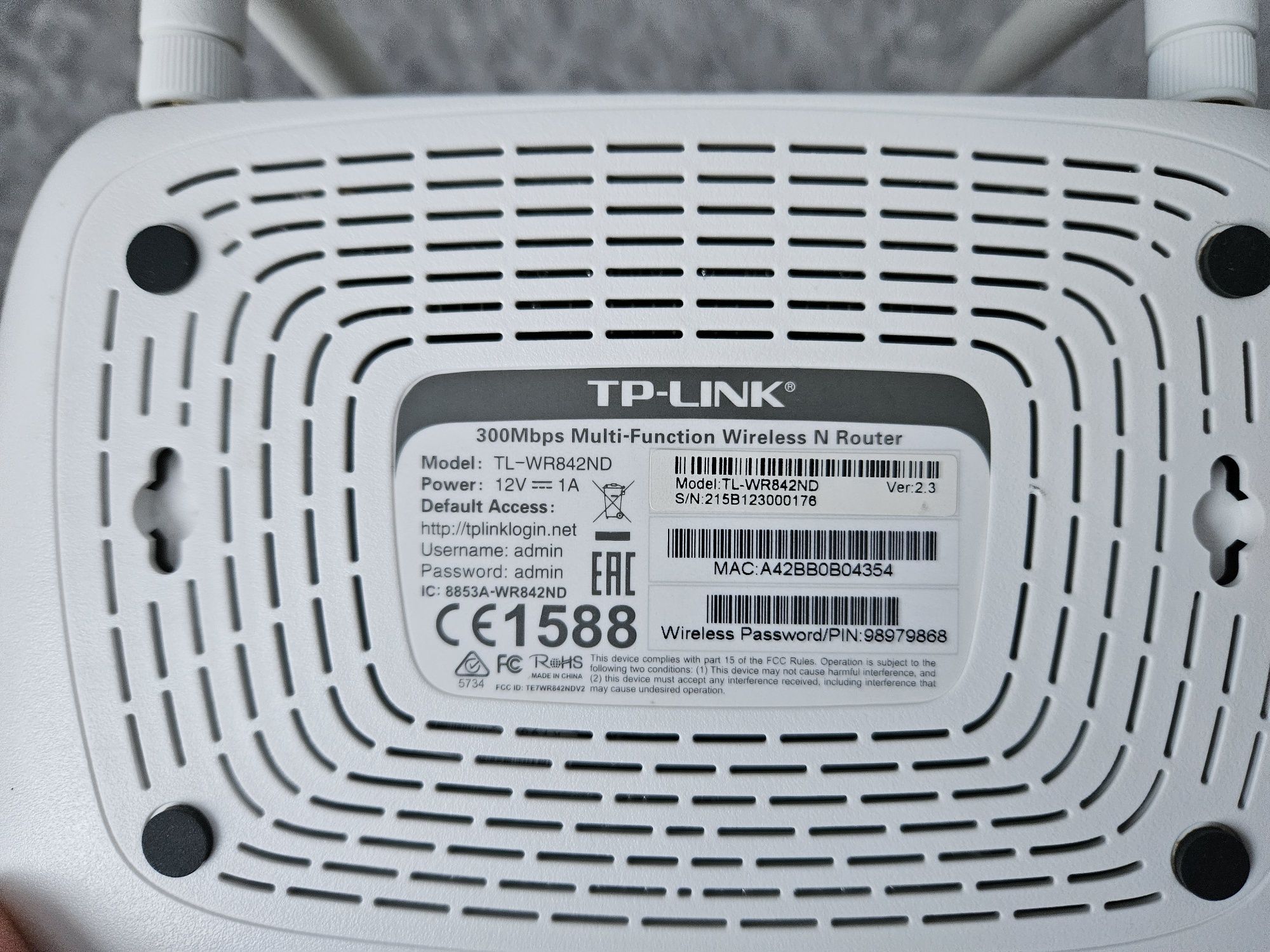 -= OKAZJA =- Router TP-Link TL-WR842ND