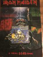 Iron Maiden Live after death. Płyta winylowa. 1985 + Flaga